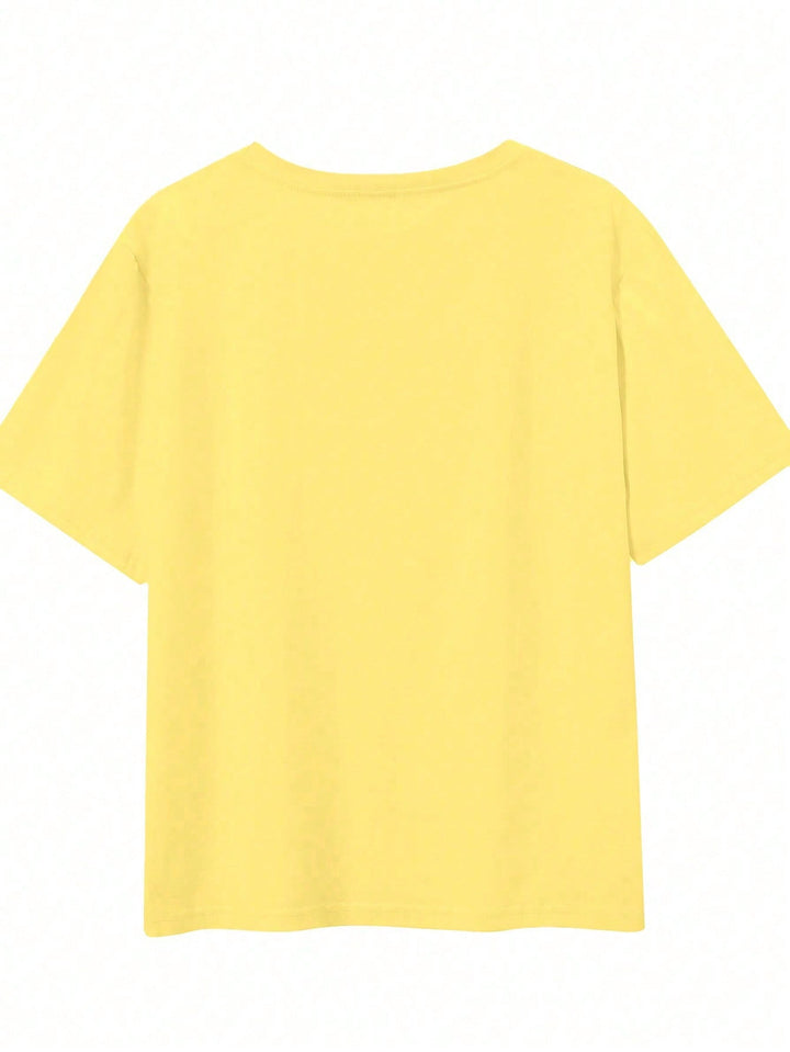 Tricou SHEIN, galben