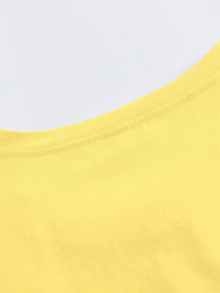 Tricou SHEIN, galben
