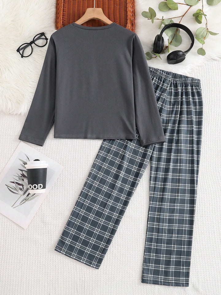 Pijama SHEIN, gri