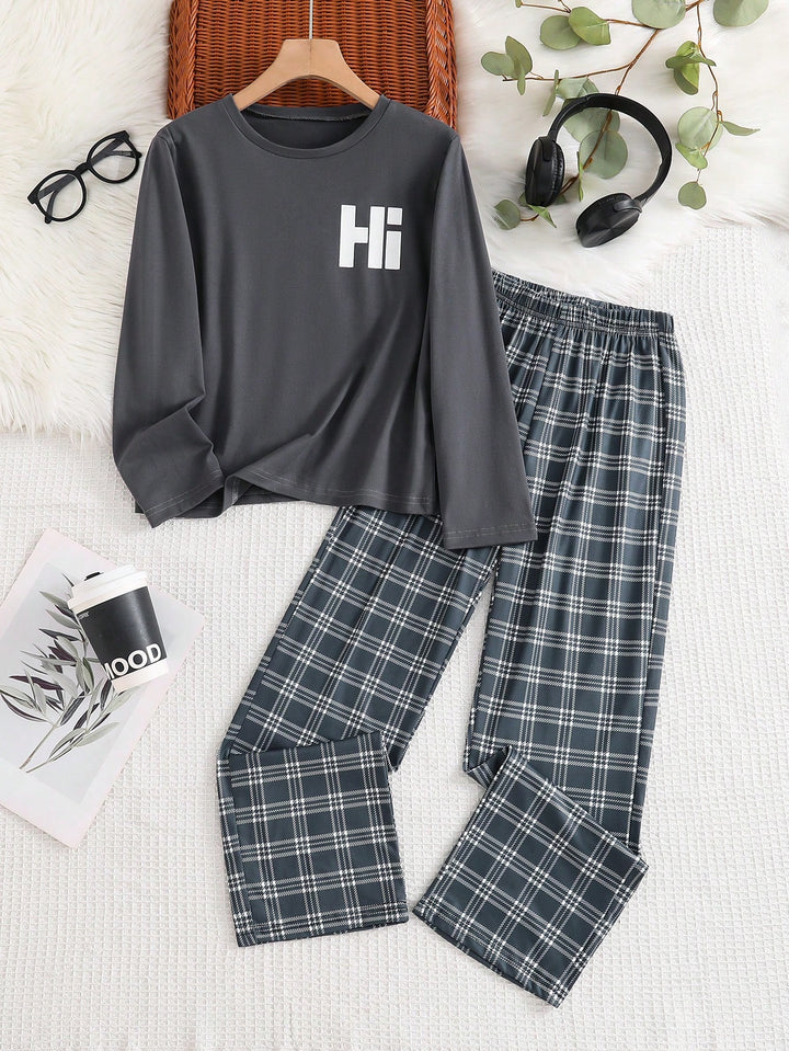 Pijama SHEIN, gri