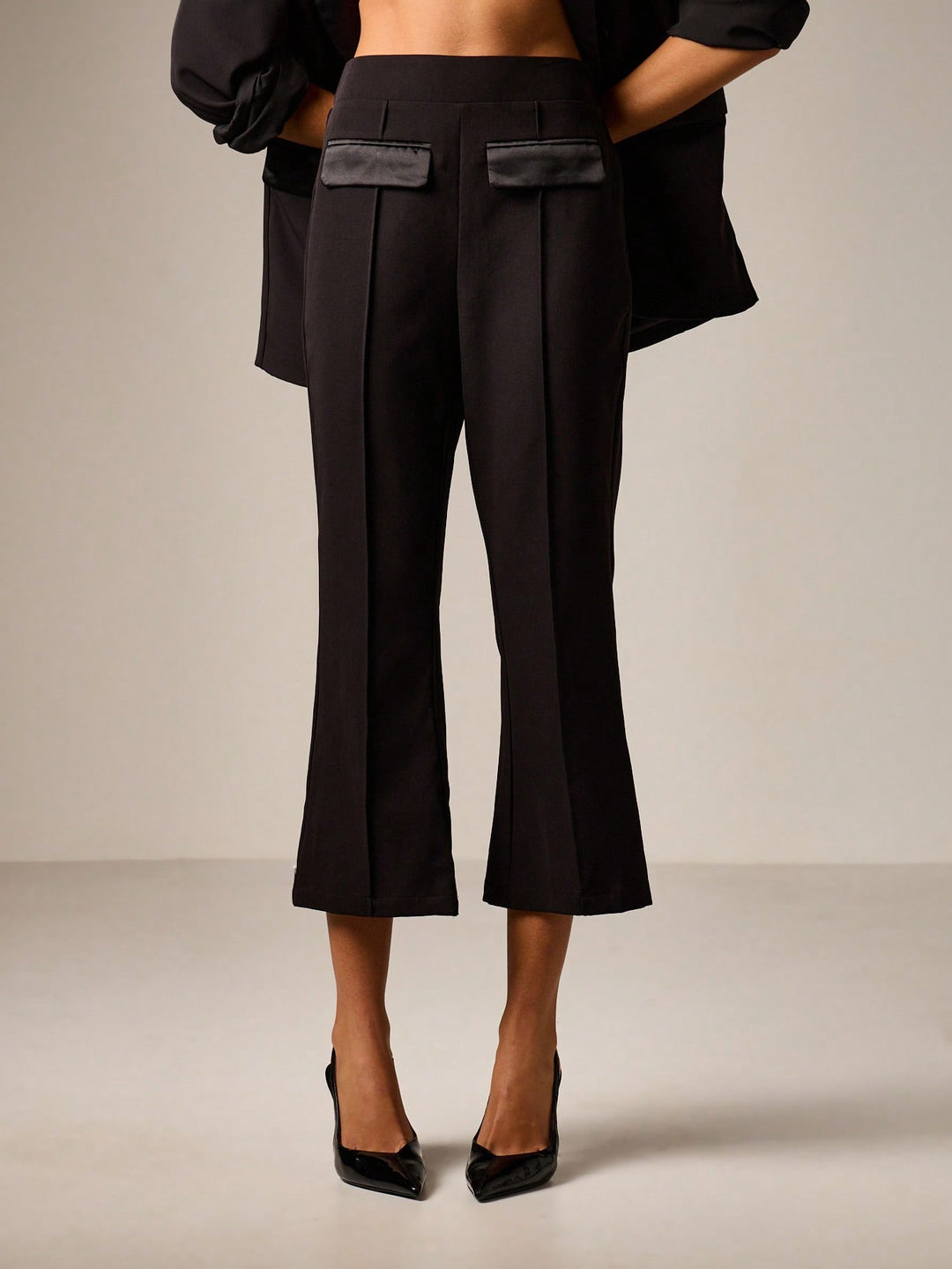 Pantaloni SHEIN, negru
