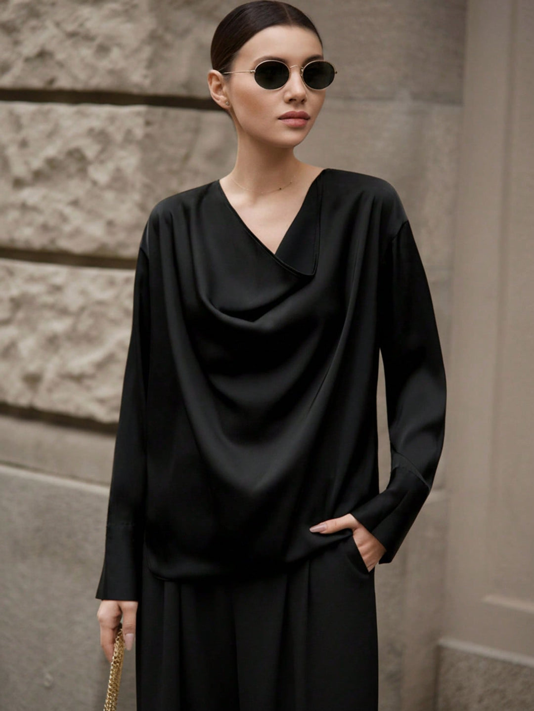 Bluză SHEIN, negru