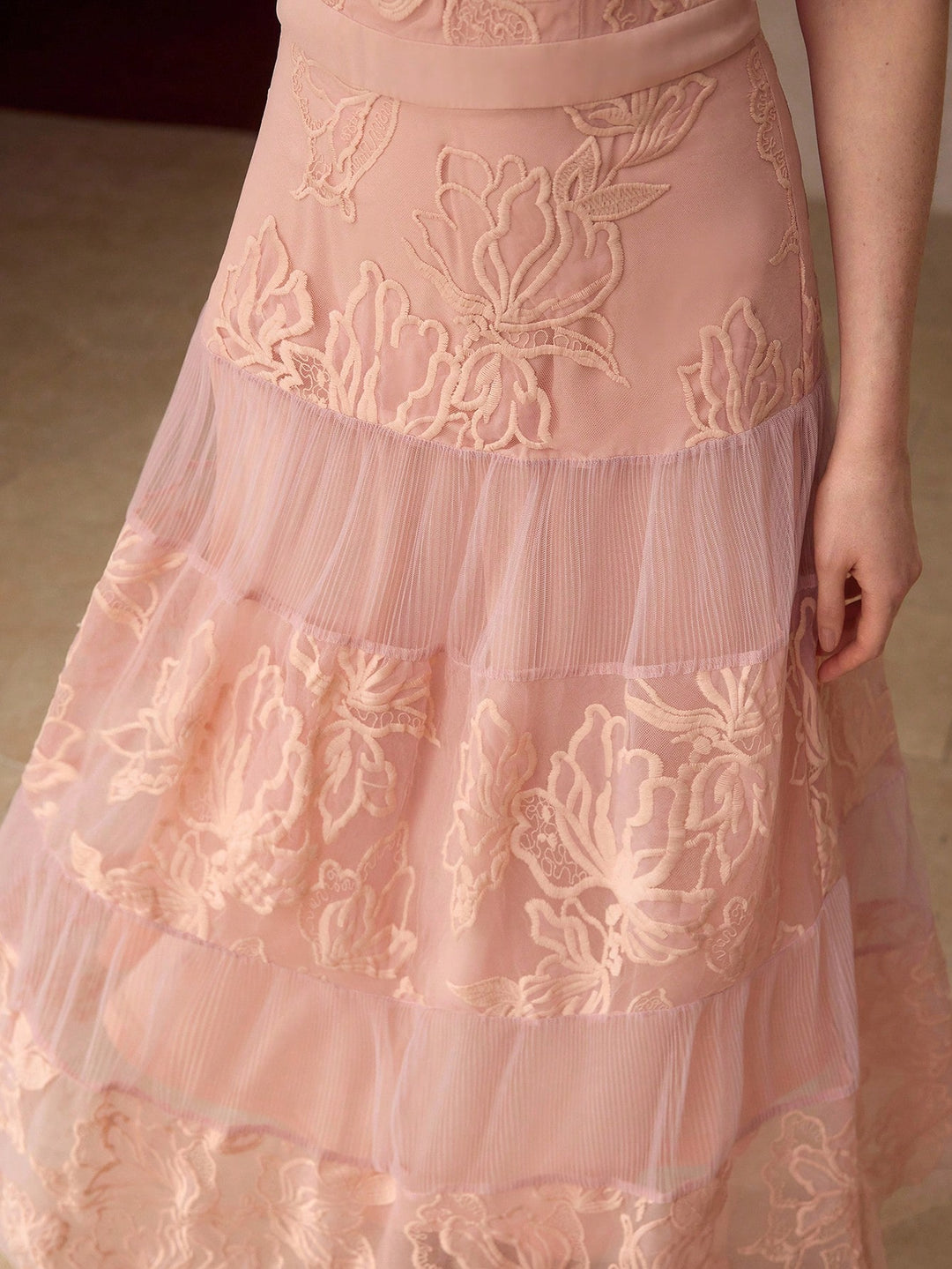 Rochie maxi SHEIN, roz