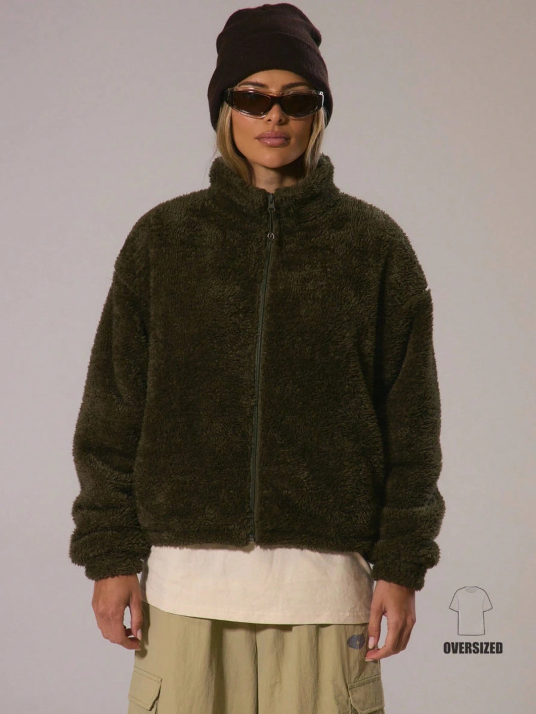 Jachetă SHEIN, verde