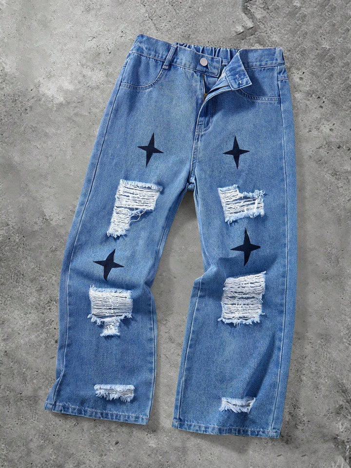 Jeans SHEIN, albastru