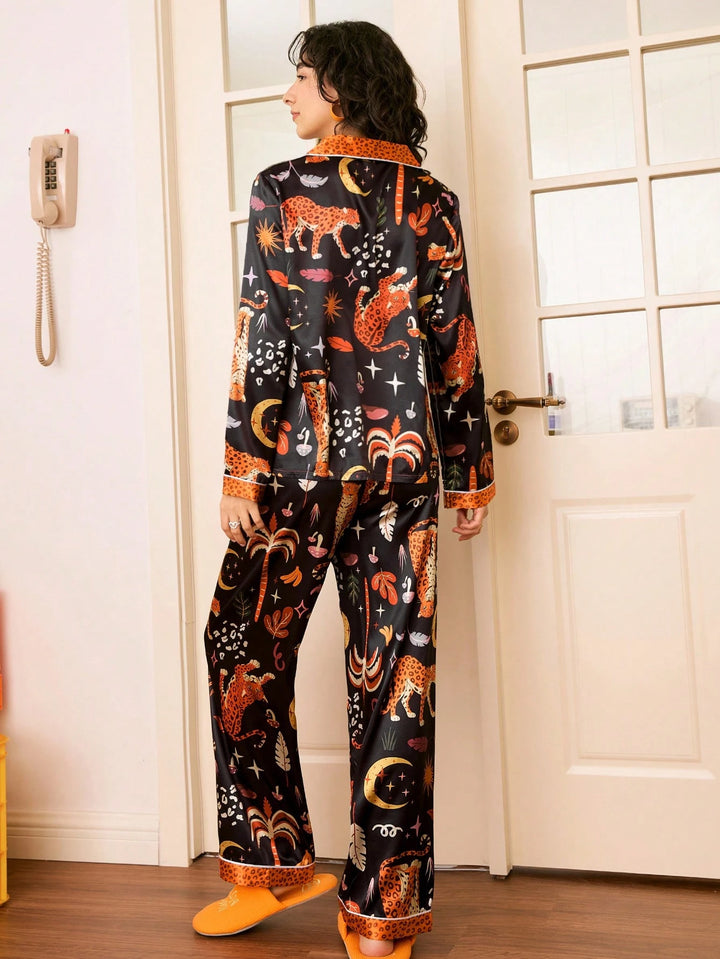 Compleu pijamale SHEIN, mix culori