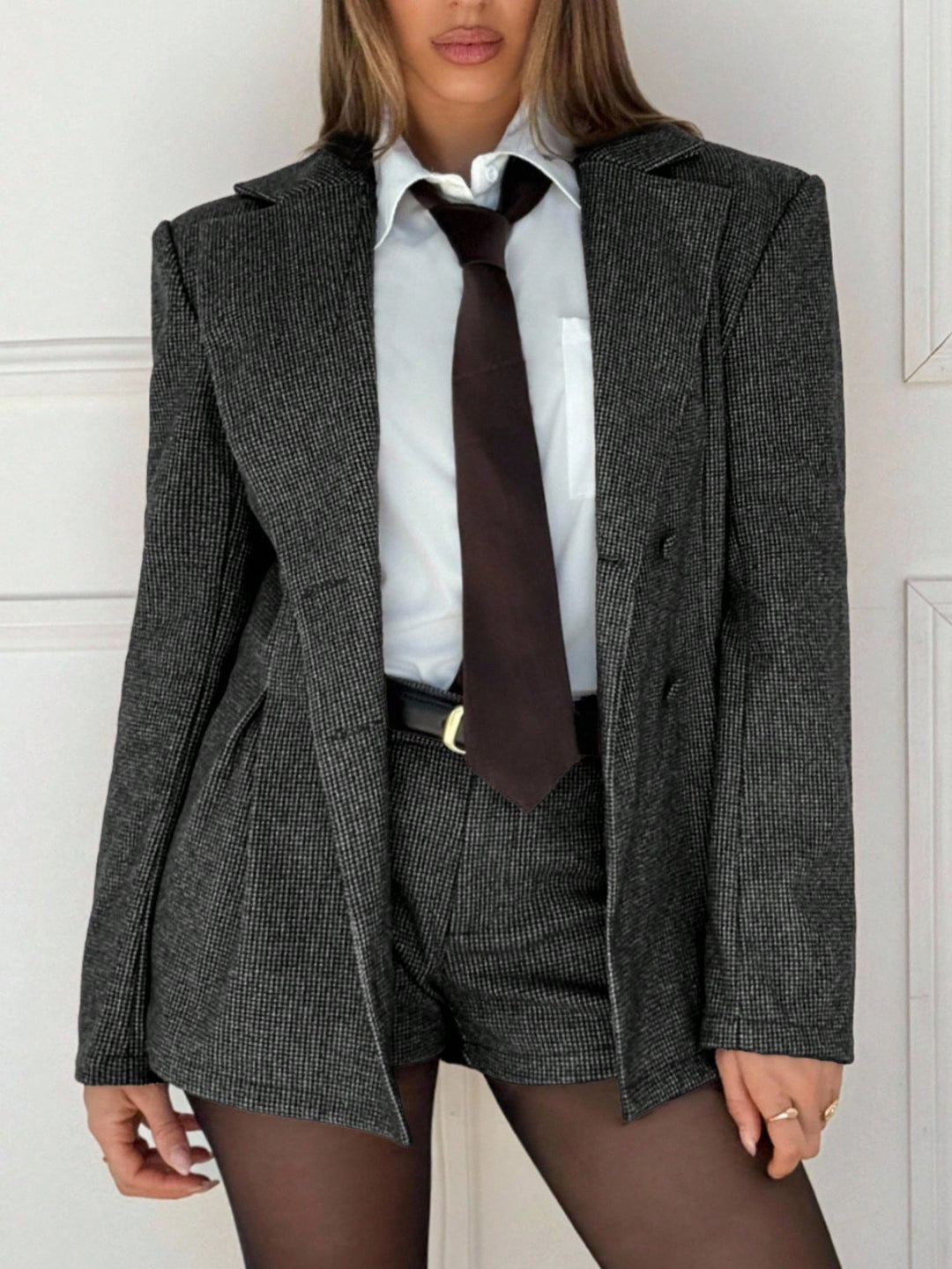 Costum SHEIN, negru