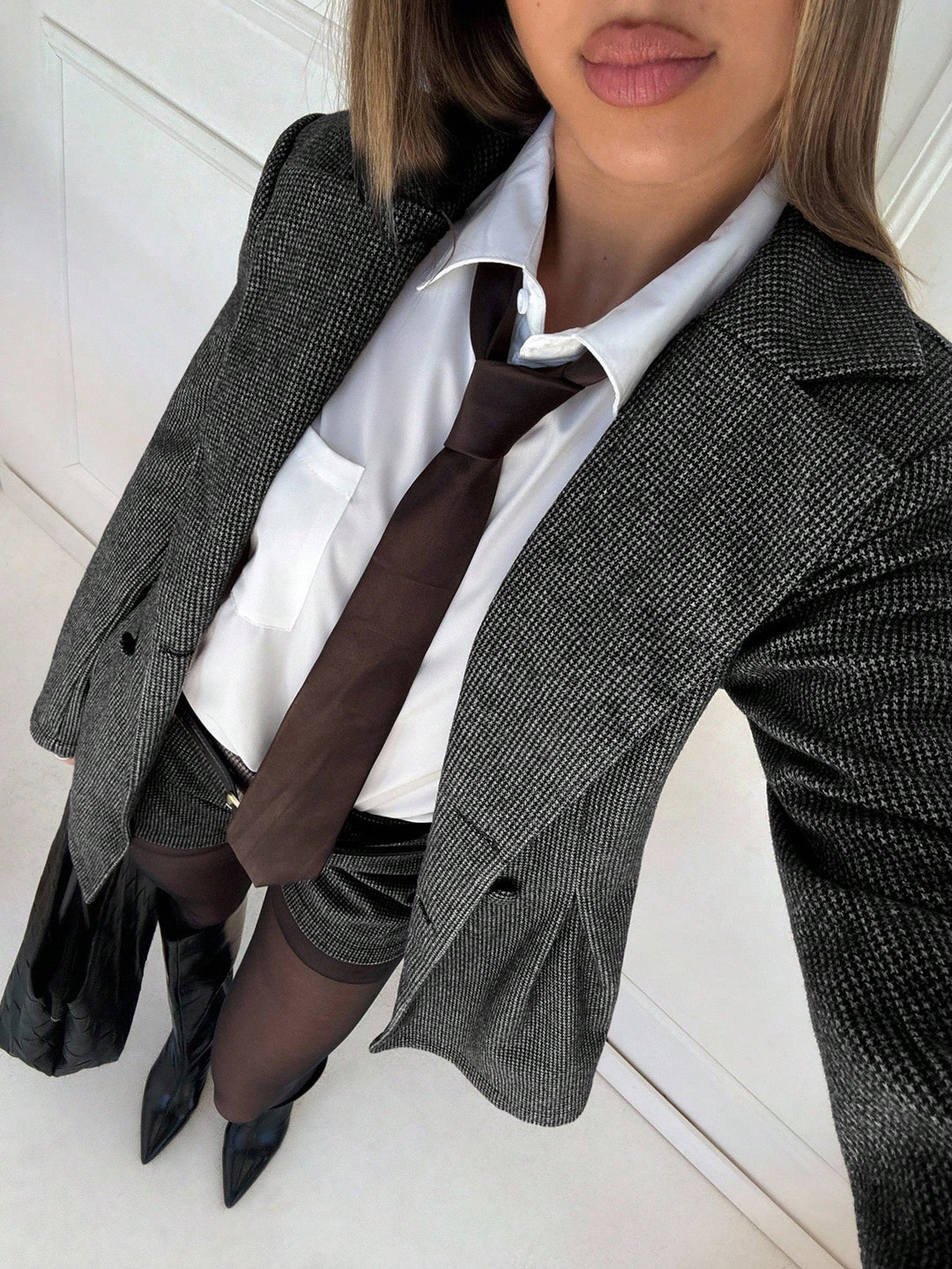 Costum SHEIN, negru