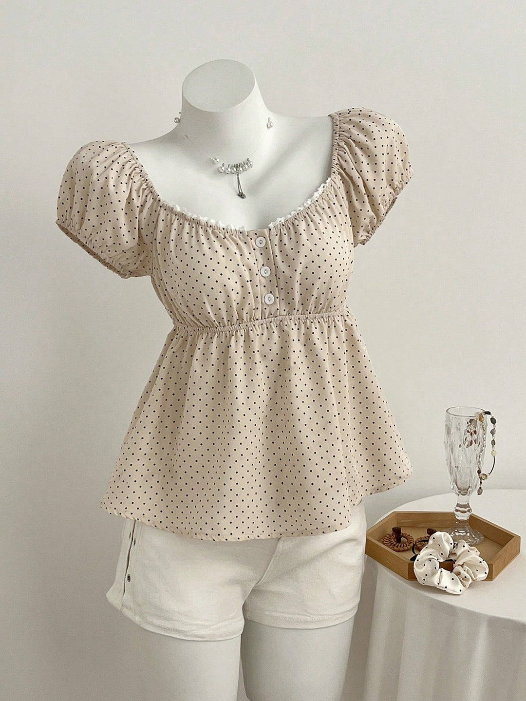 Bluza SHEIN, bej