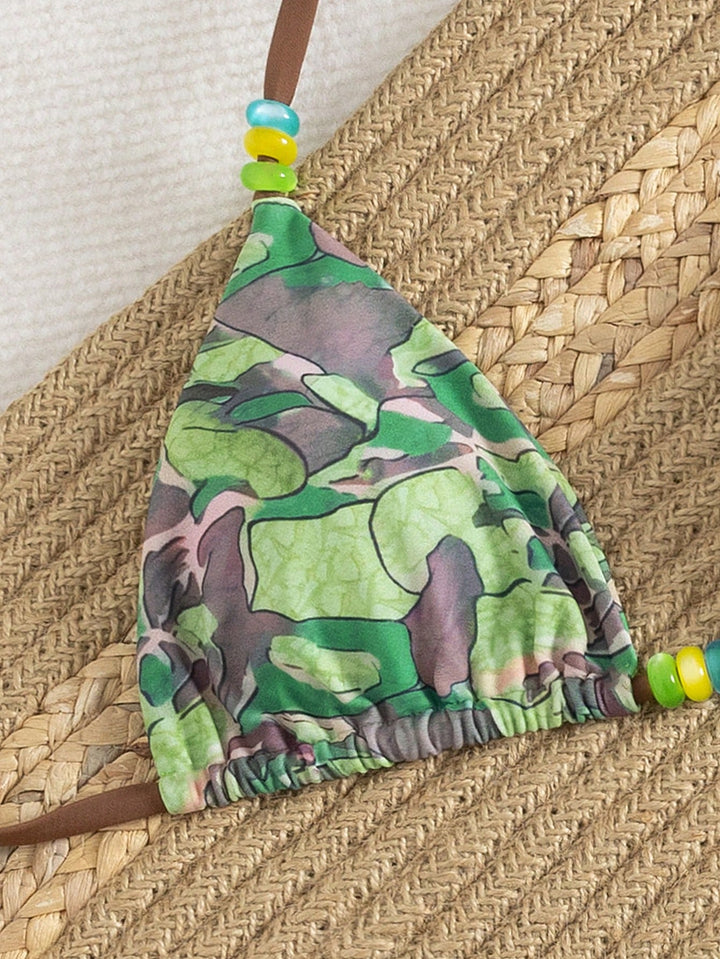 Set bikini SHEIN, verde