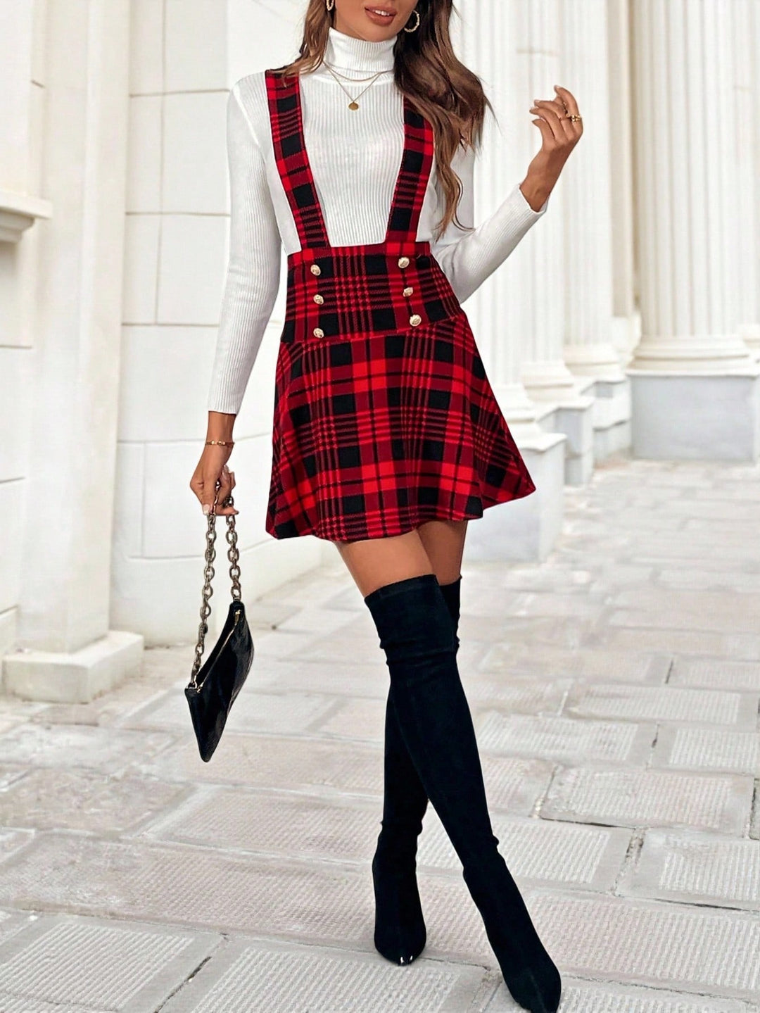 Rochie mini SHEIN, roșu