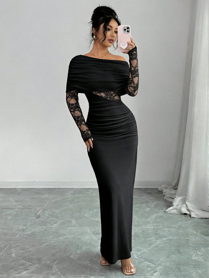 Rochie maxi SHEIN, negru