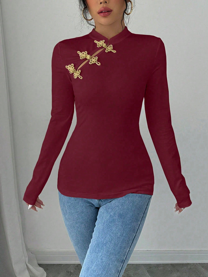 Tricou SHEIN, vișiniu