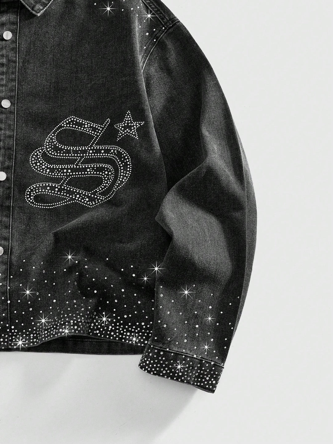 Fekete SHEIN póló