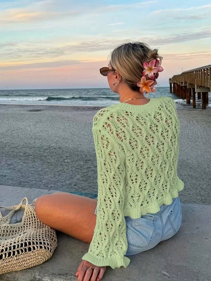 Pulover SHEIN, verde