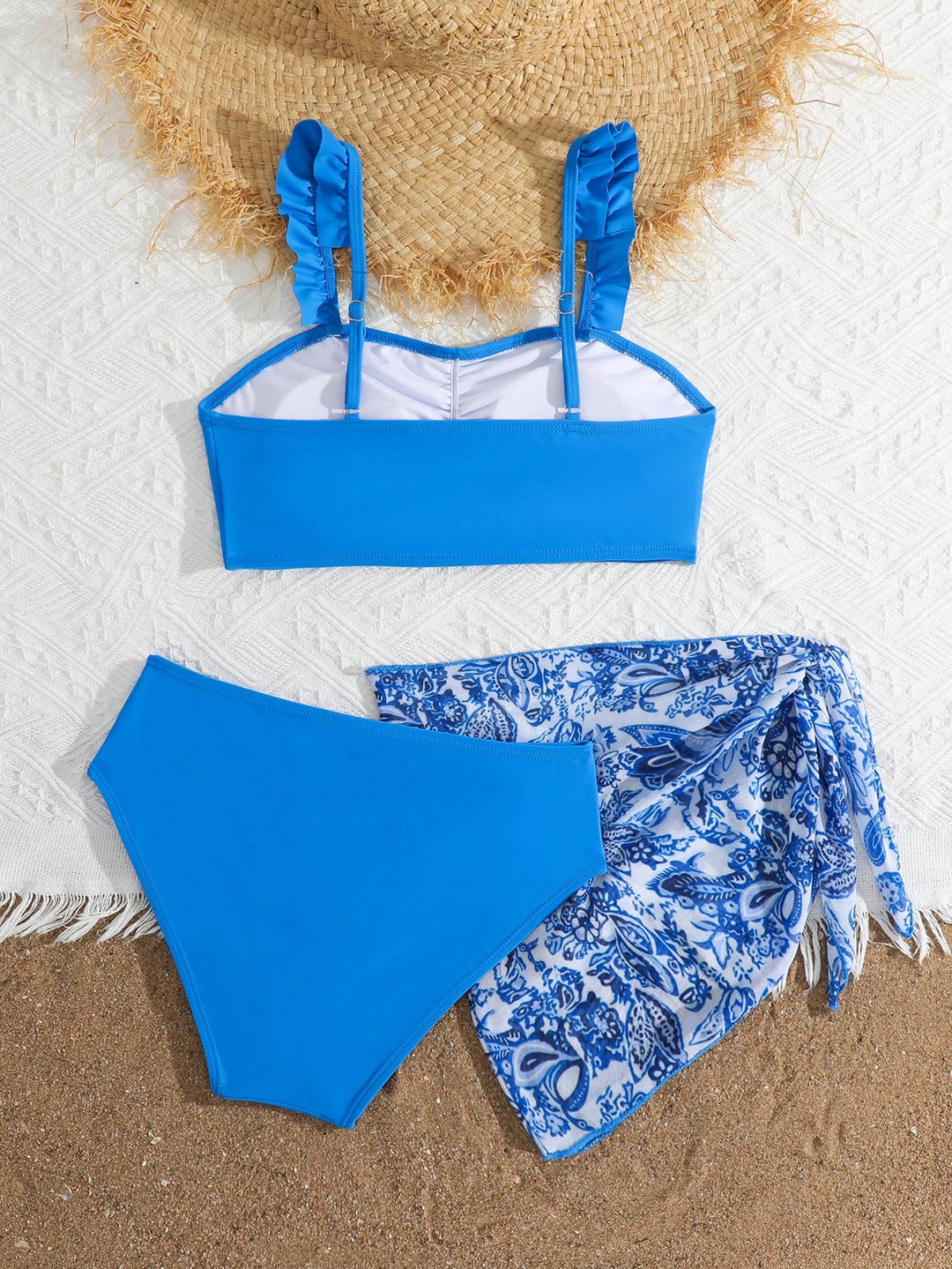 Set bikini SHEIN, albastru