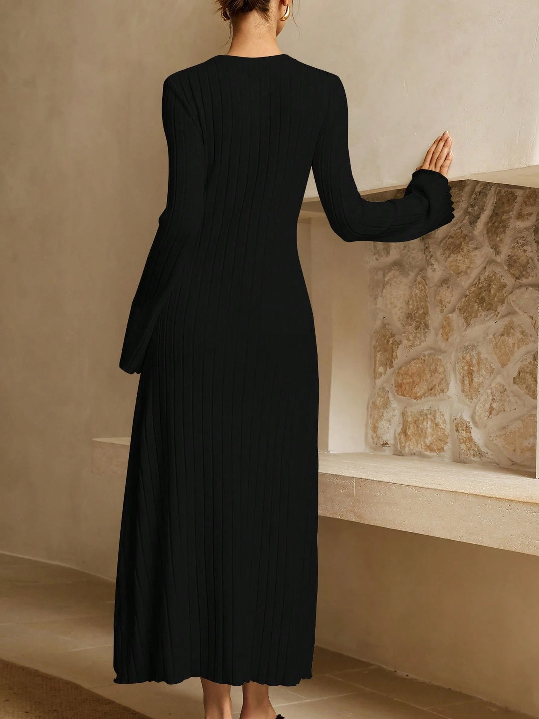 Rochie maxi SHEIN, negru