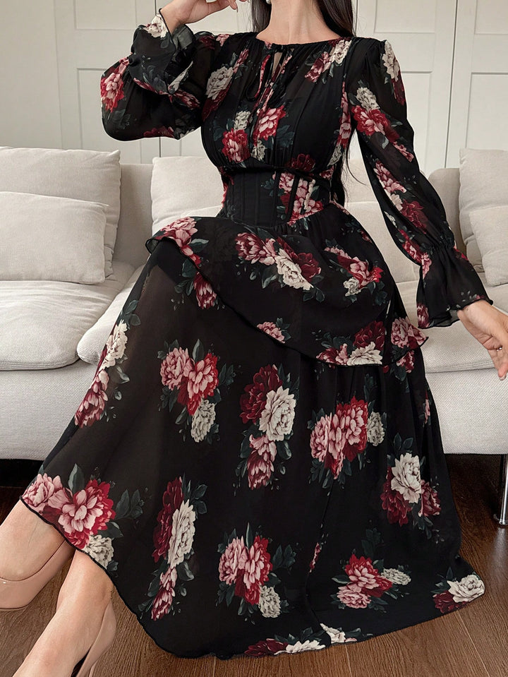 Rochie midi SHEIN, negru