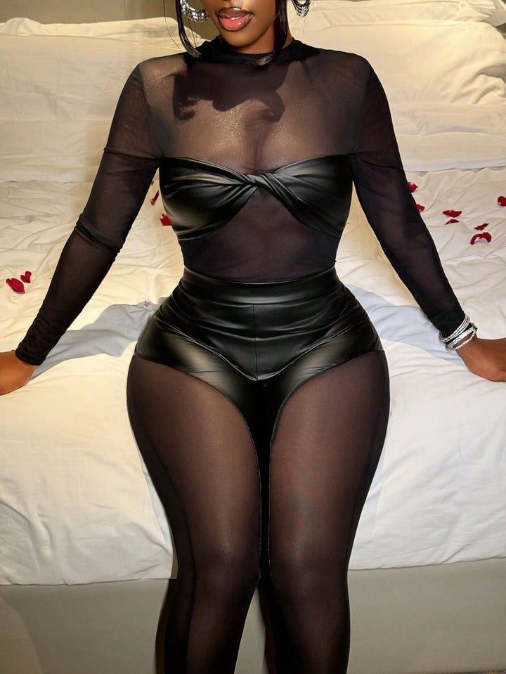 Salopeta SHEIN, negru