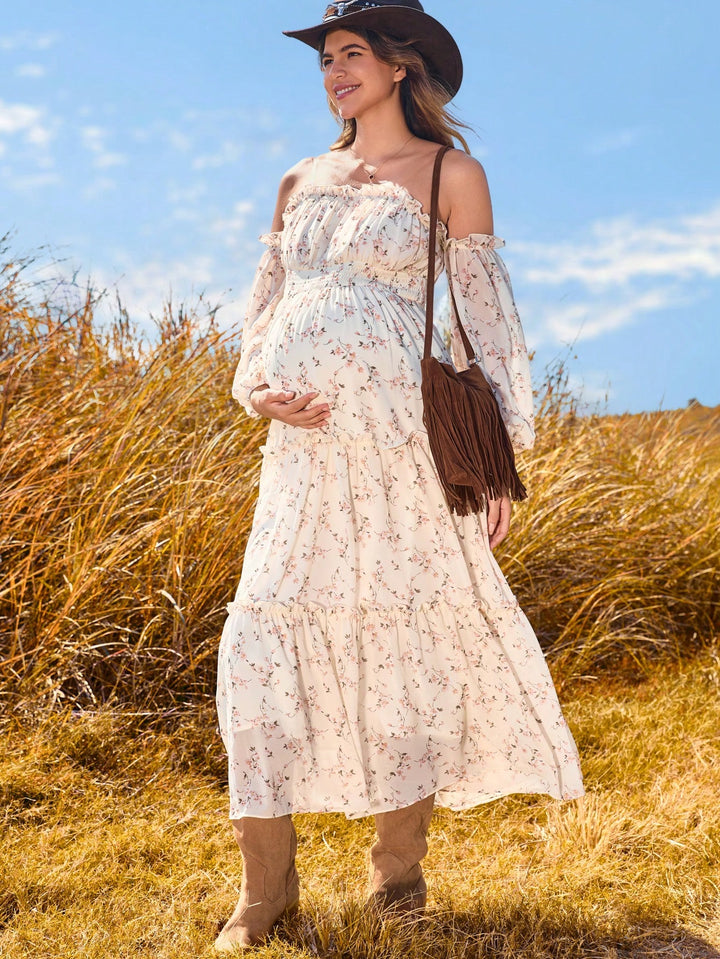 Rochie maxi SHEIN, mix mulori