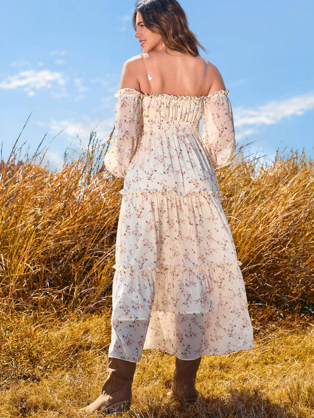 Rochie maxi SHEIN, mix mulori