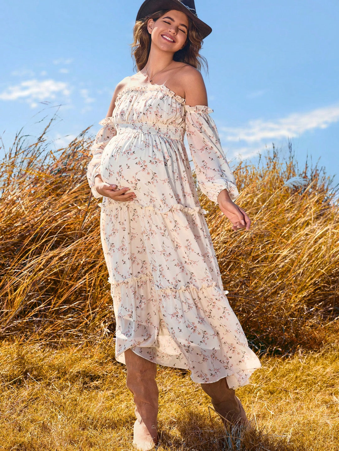 Rochie maxi SHEIN, mix mulori