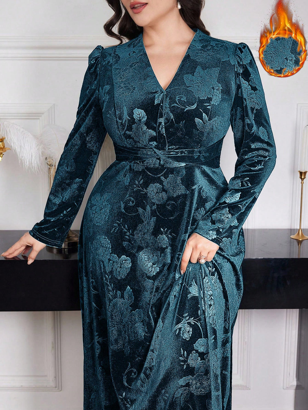 Rochie SHEIN, verde