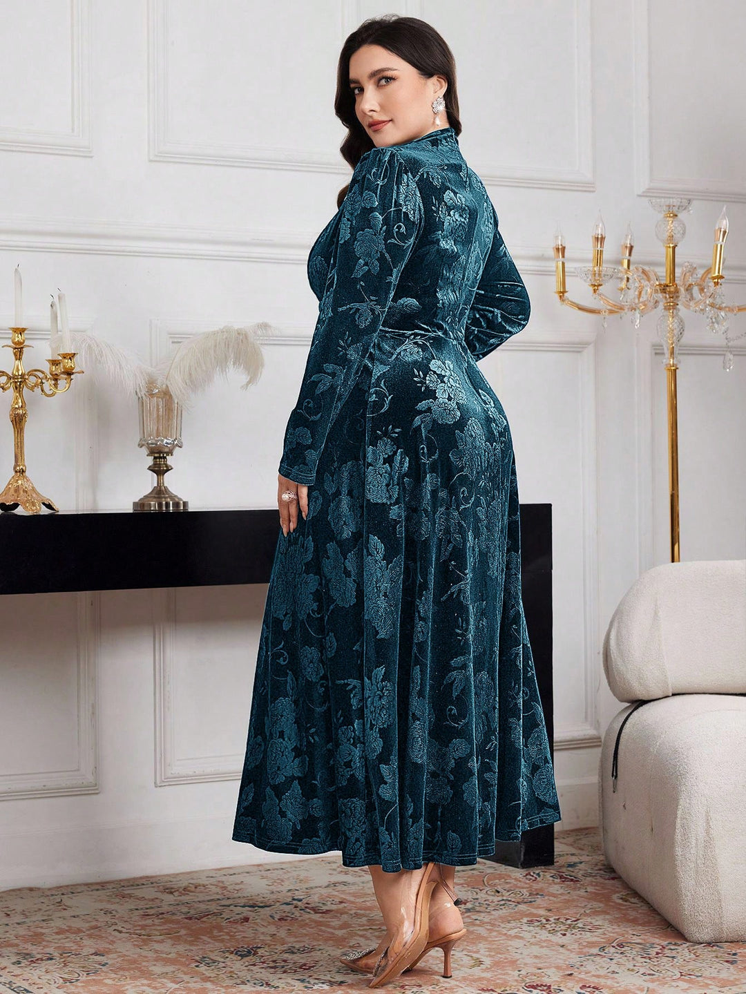 Rochie SHEIN, verde