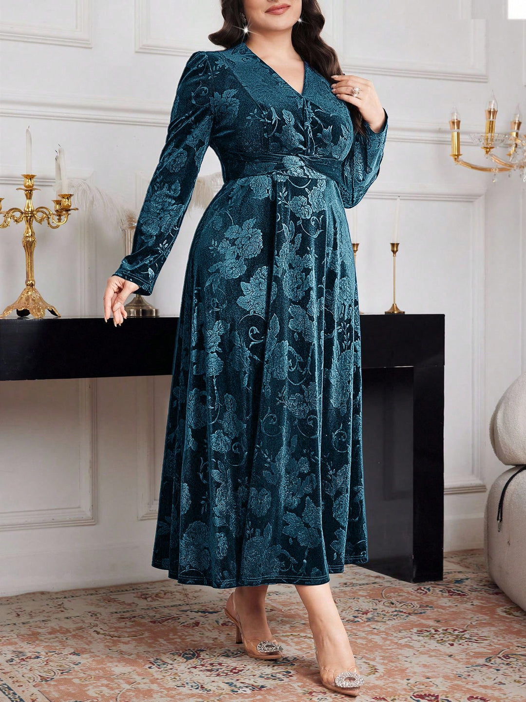 Rochie SHEIN, verde