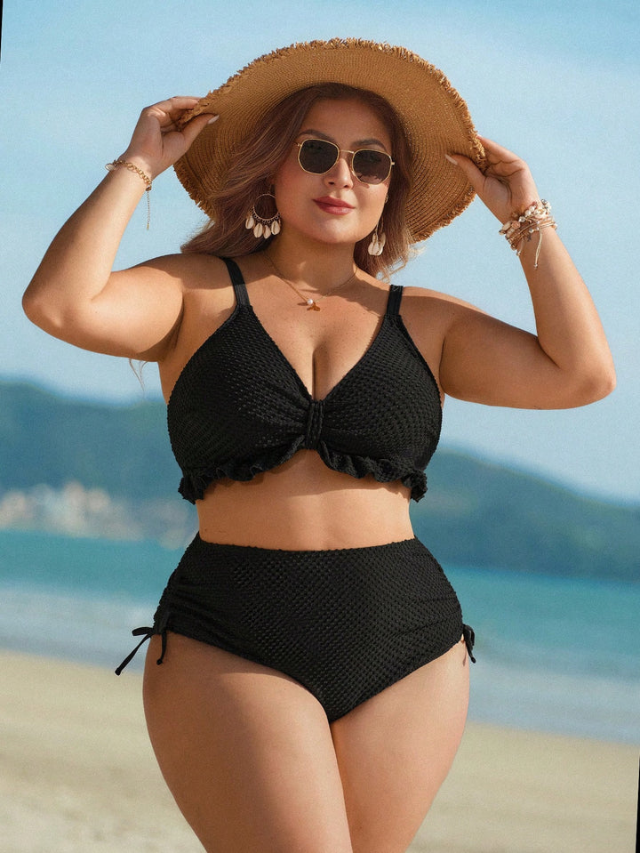 Costum de baie SHEIN, negru