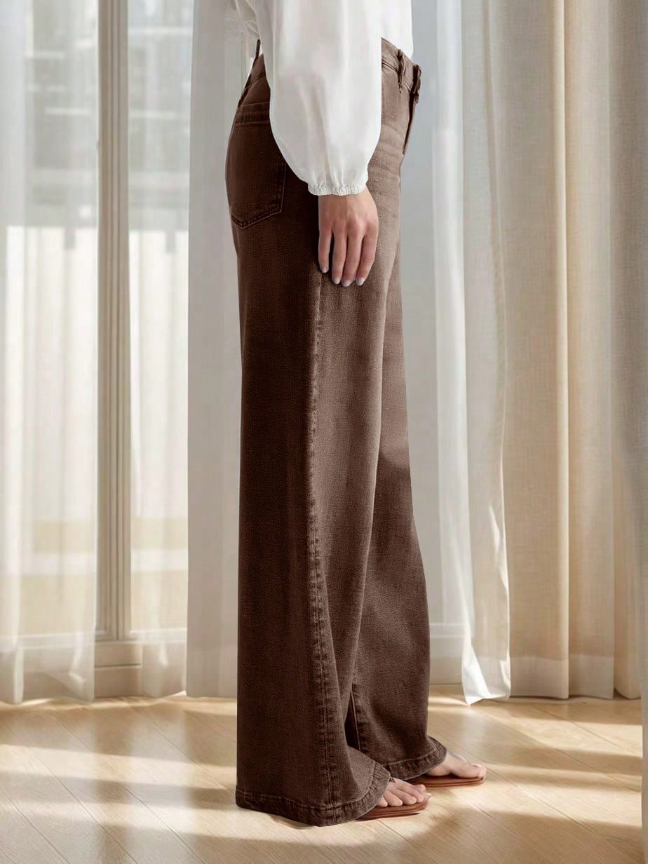 Jeans SHEIN, maro
