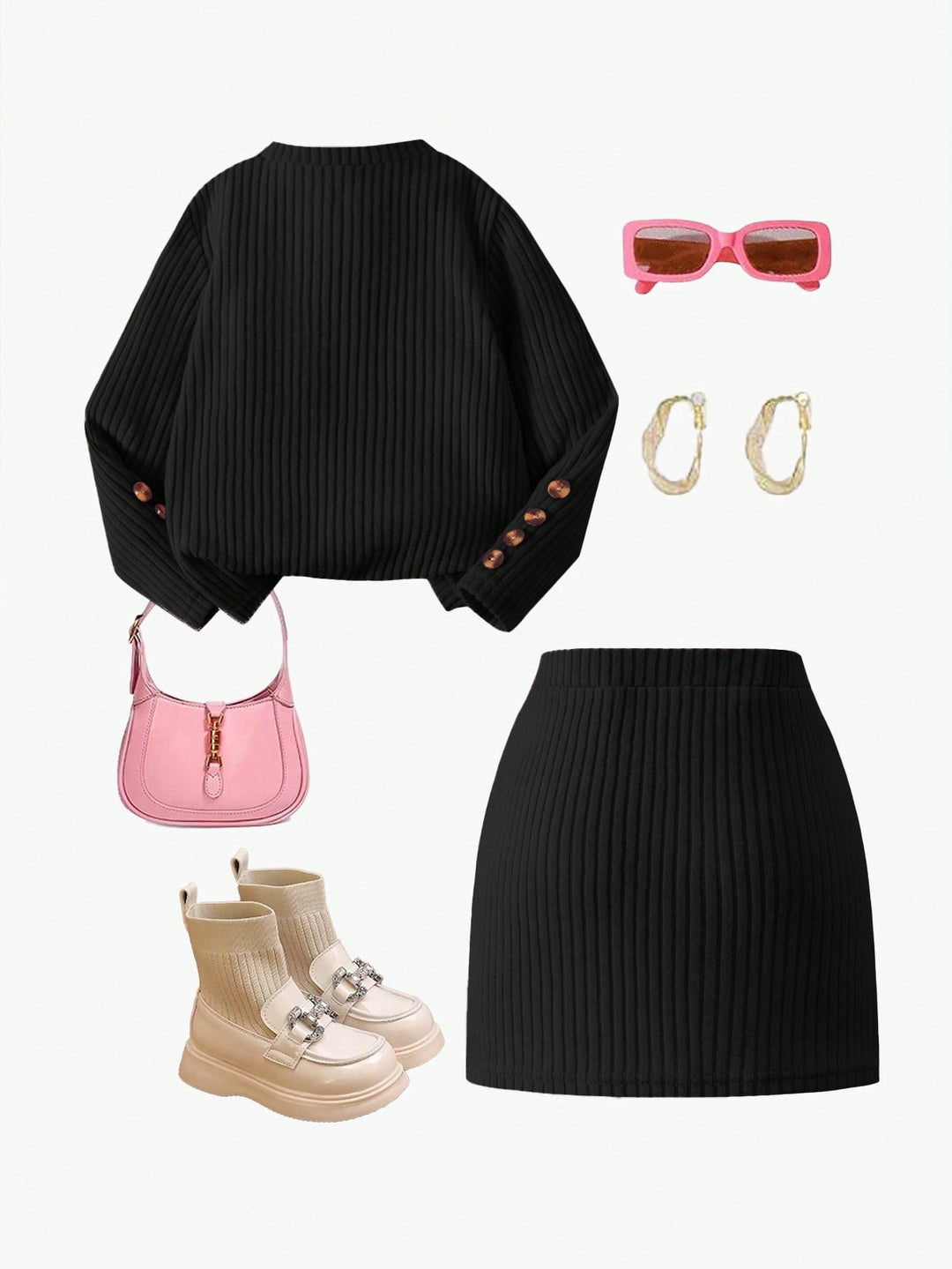 Compleu SHEIN, negru