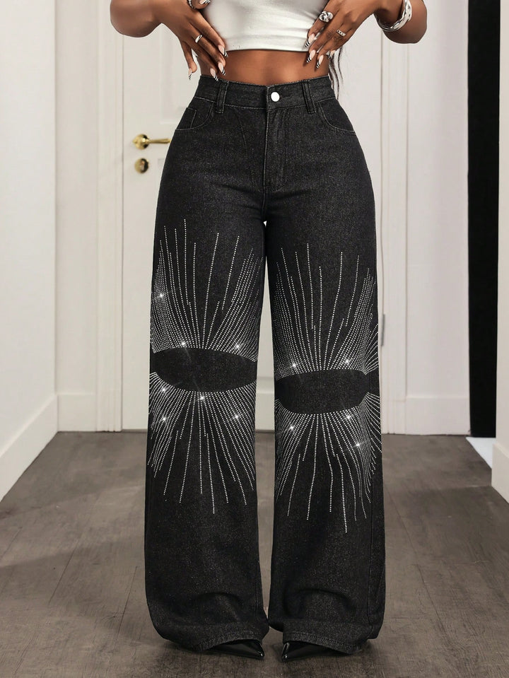 Jeans SHEIN, negru