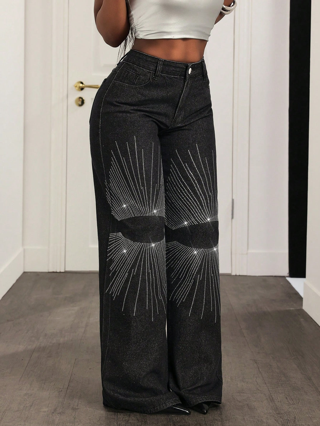 Jeans SHEIN, negru