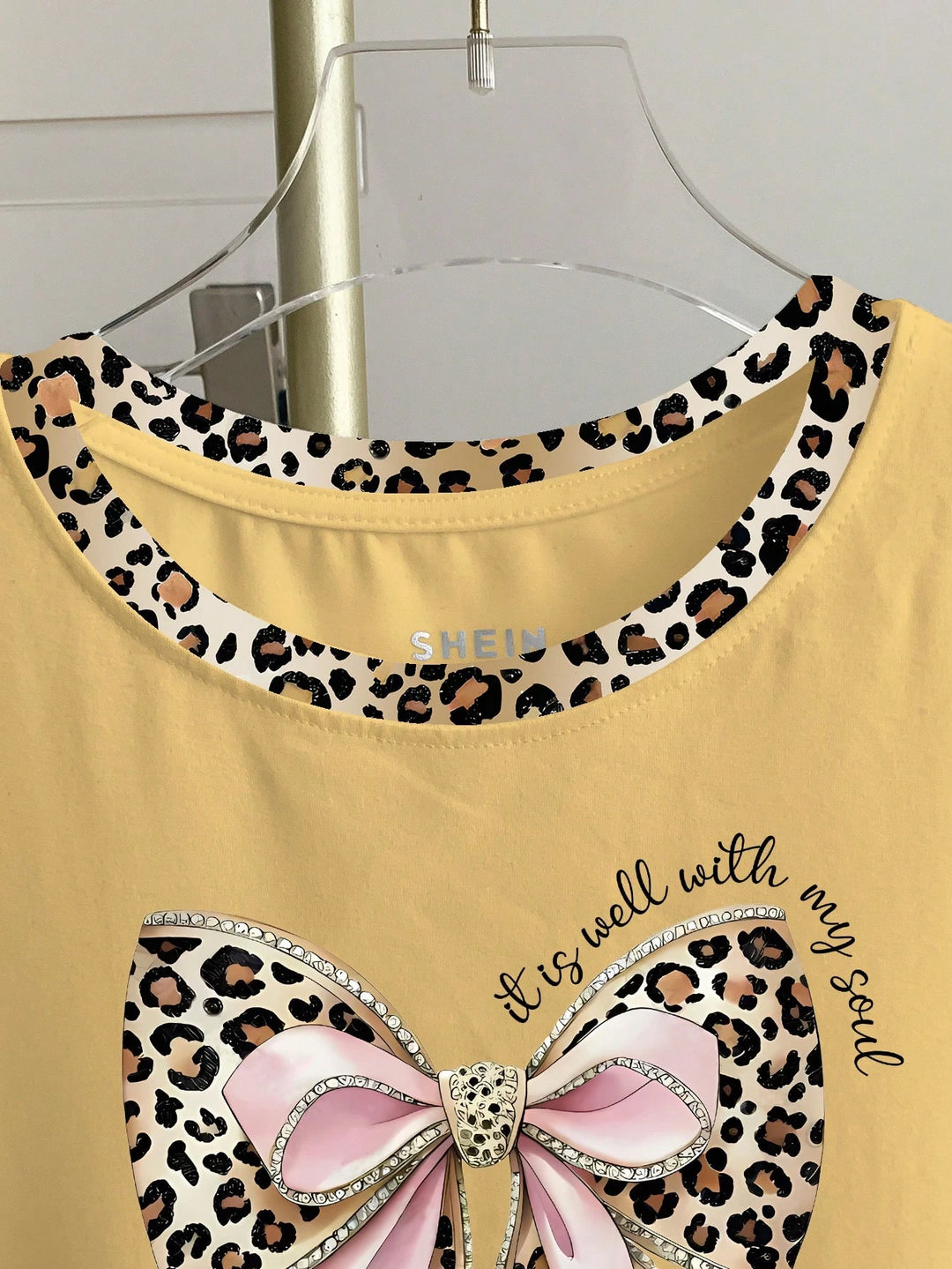 Tricou SHEIN, galben