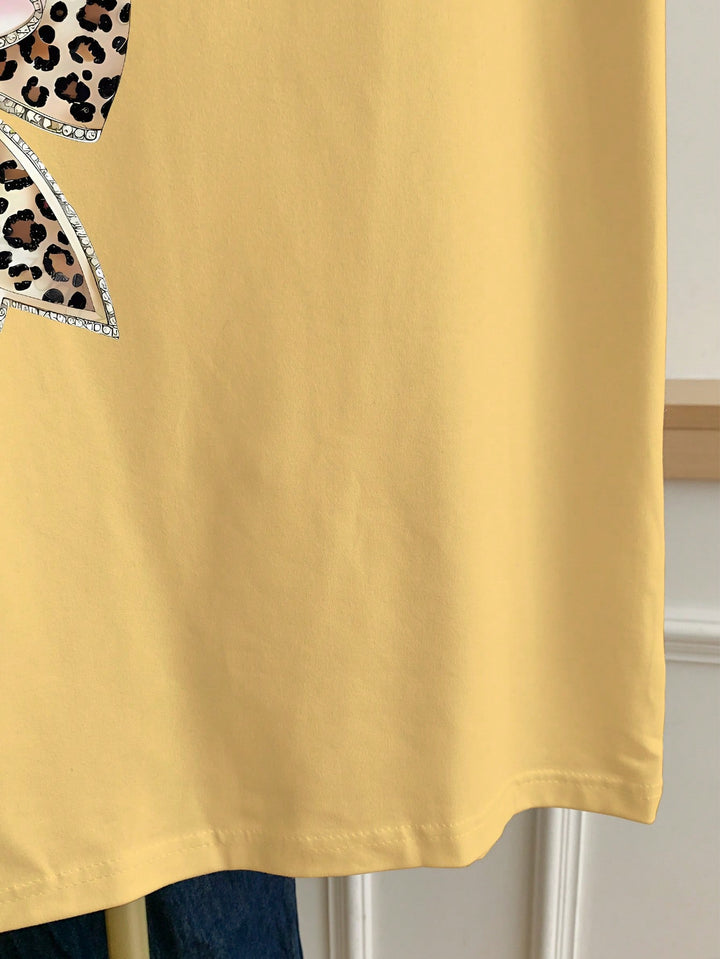 Tricou SHEIN, galben