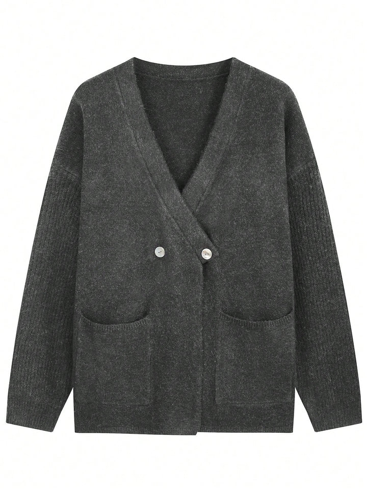 Cardigan SHEIN, gri