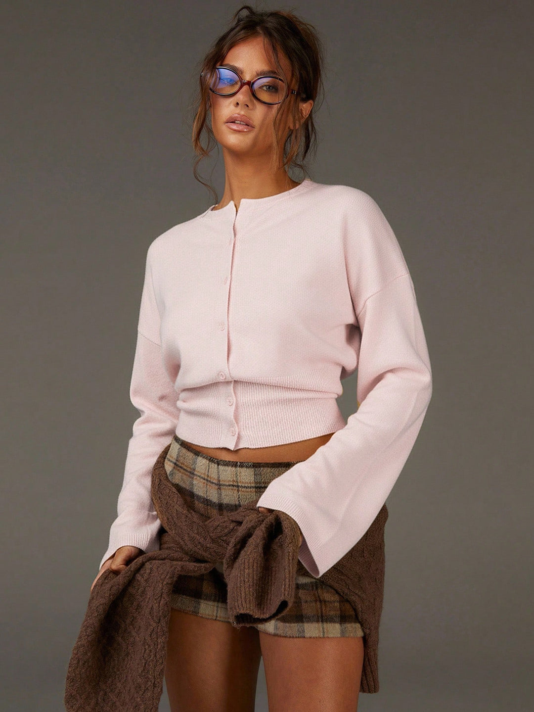 Cardigan SHEIN, roz