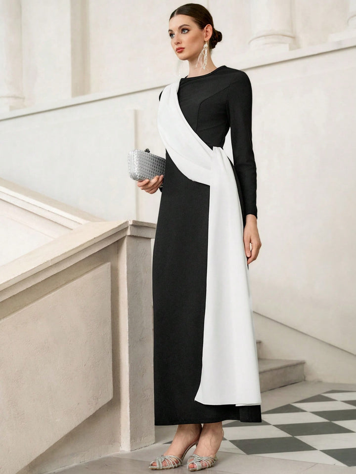 Rochie maxi SHEIN, negru