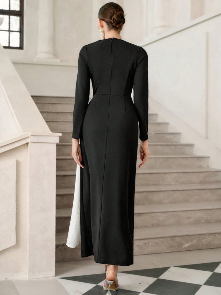 Rochie maxi SHEIN, negru