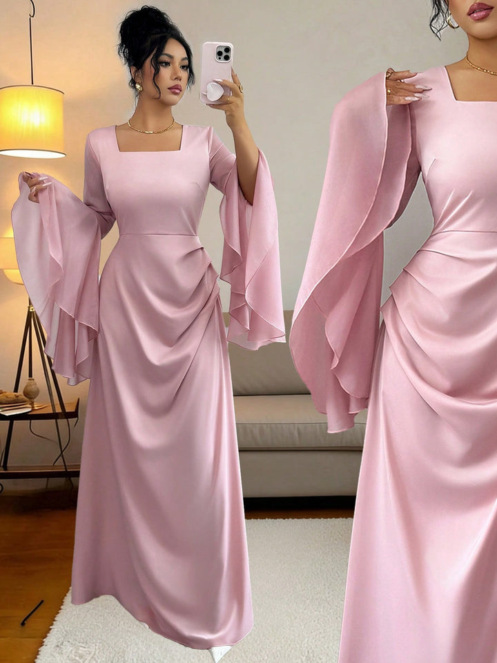Rochie maxi SHEIN, roz