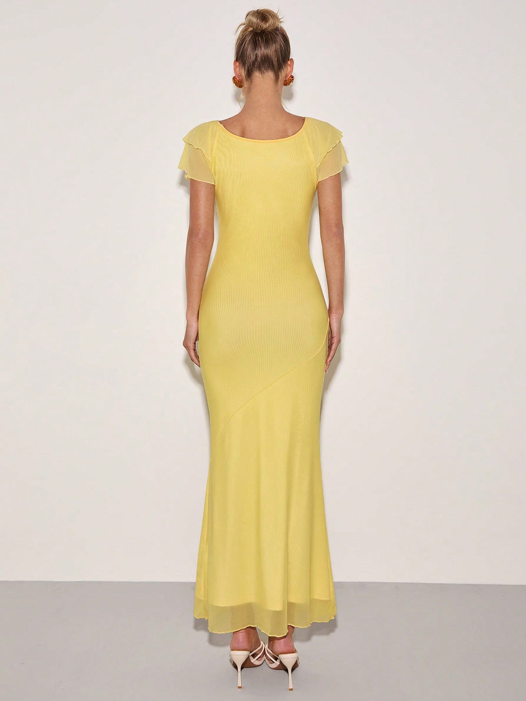 Rochie maxi SHEIN, galben
