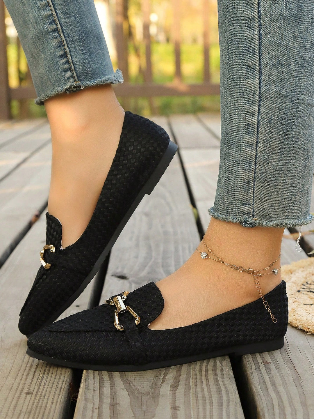 Balerini SHEIN, negru