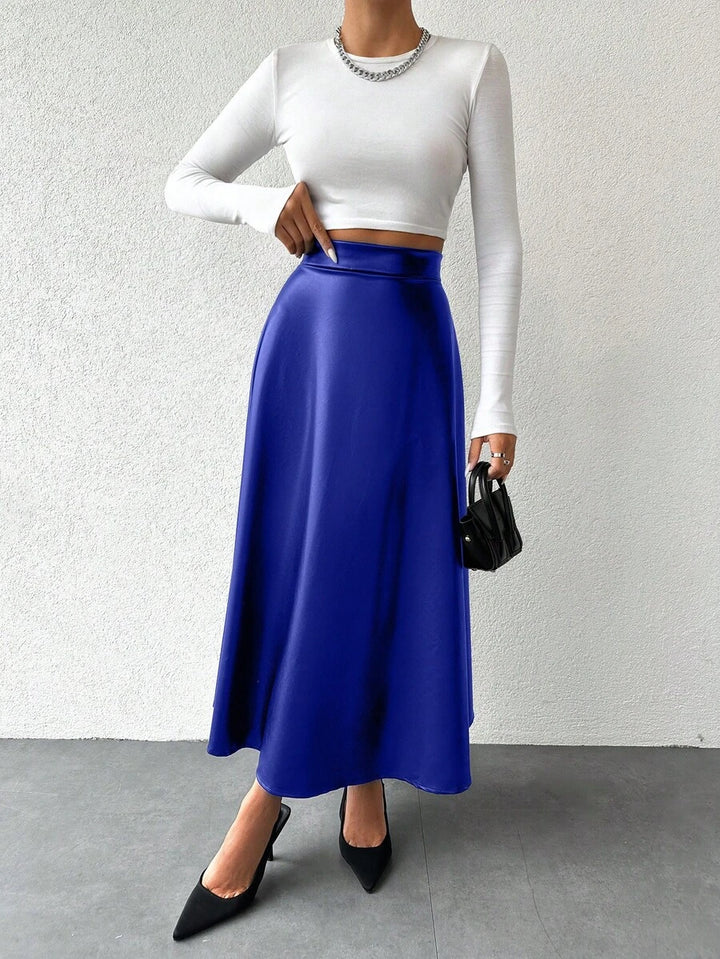 Fustă maxi SHEIN, albastru