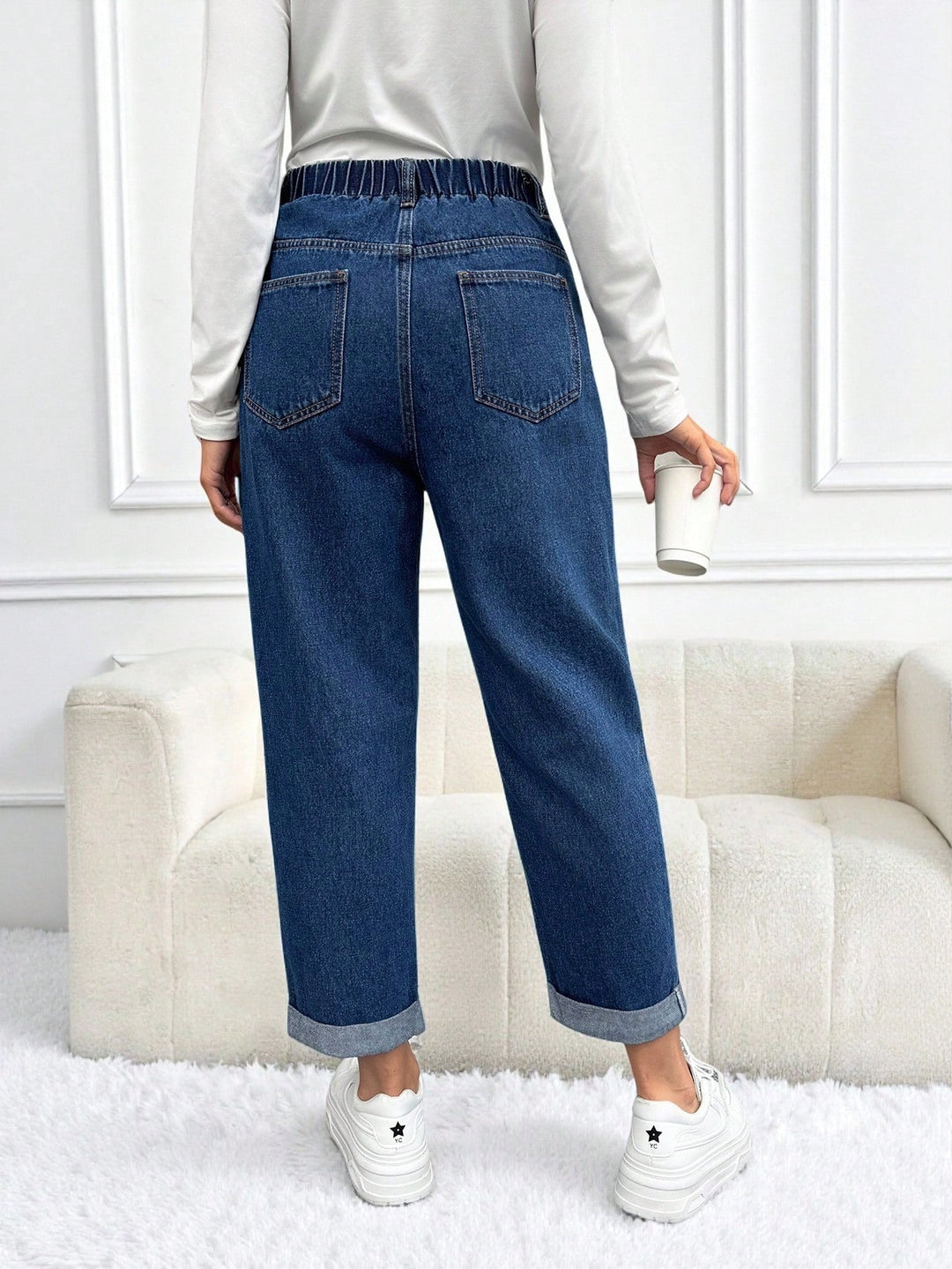 Jeans SHEIN, albastru