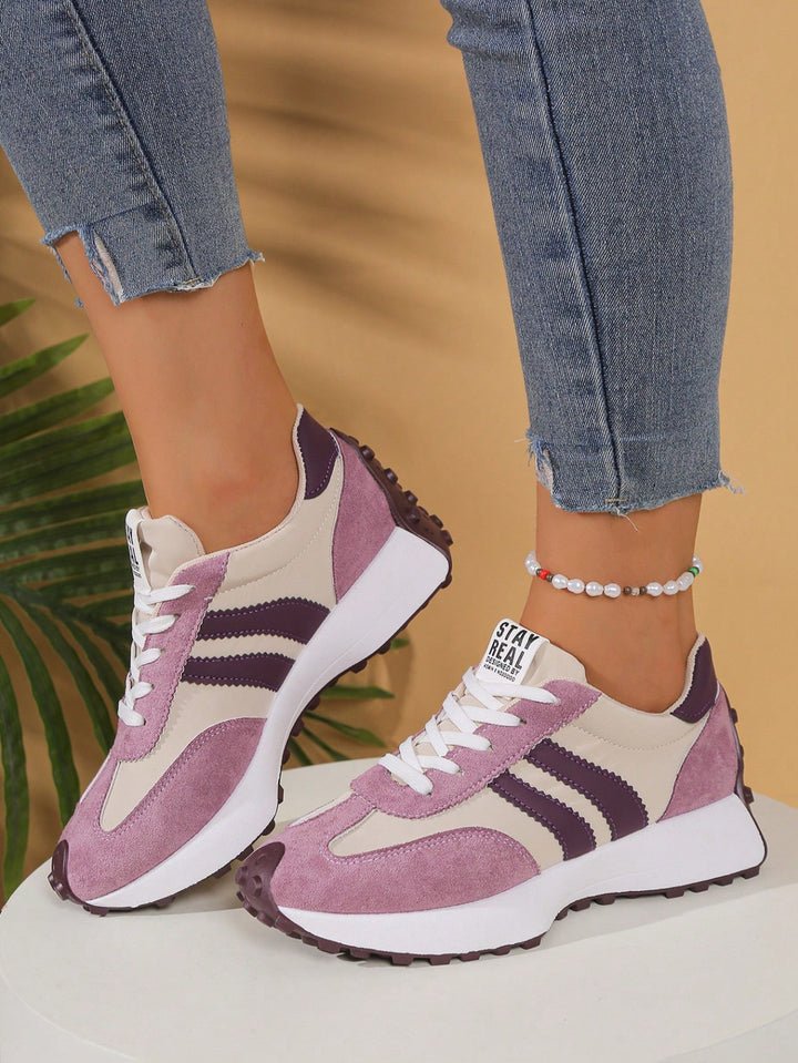 Pantofi sport SHEIN, mov