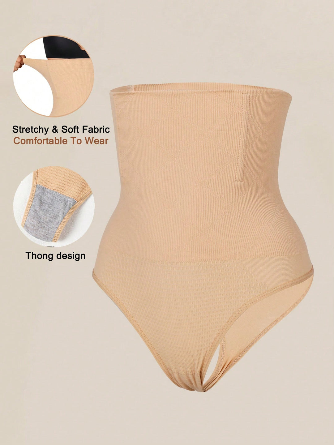 Lenjerie modelatoare SHEIN, portocaliu