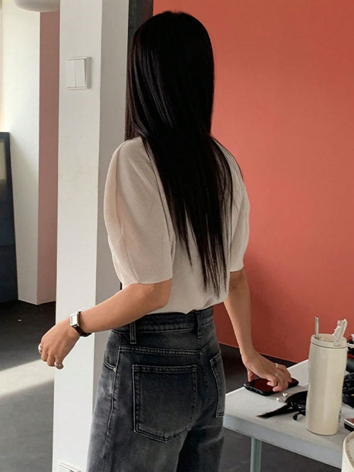 Tricou SHEIN, bej