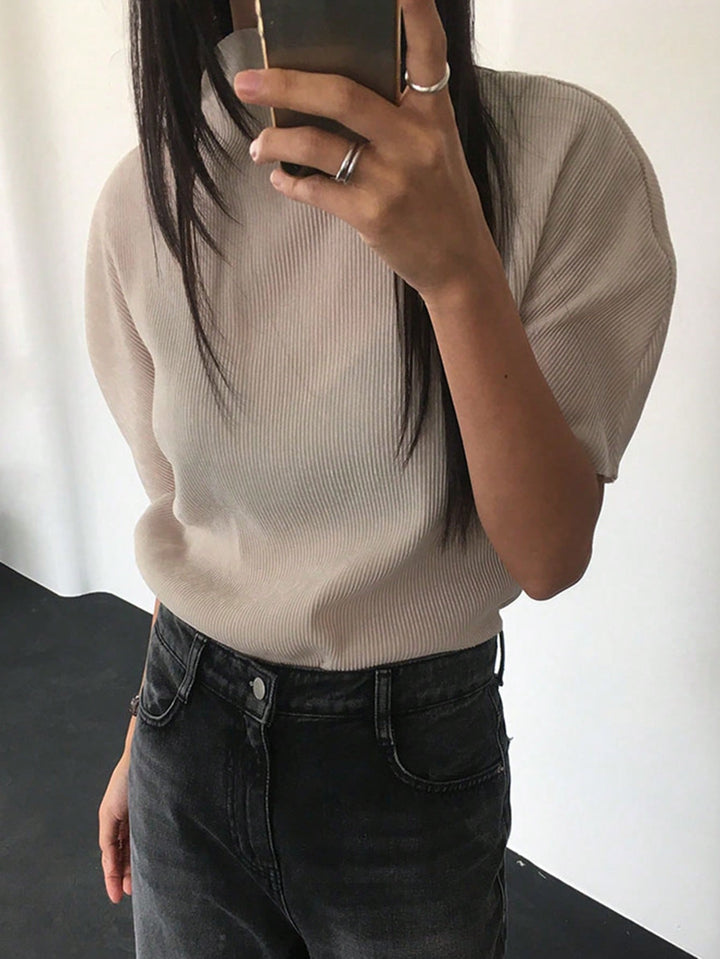 Tricou SHEIN, bej