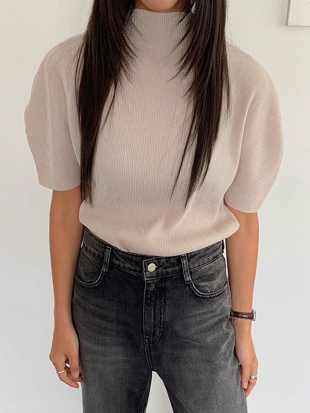 Tricou SHEIN, bej